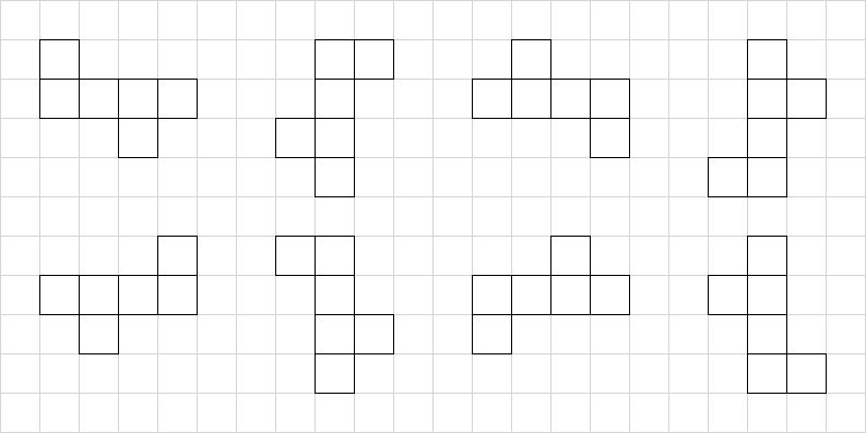 正六面体の展開図は何通り 立方体の展開図が11種類である理由は 適性検査 Curlpingの学びblog